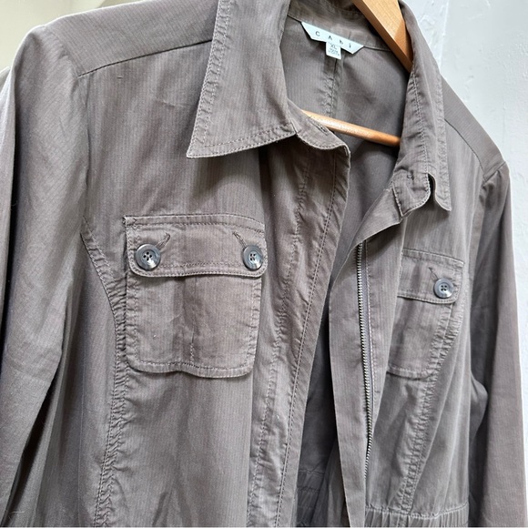 CAbi Light Brown Utility Jacket - Picture 2 of 8